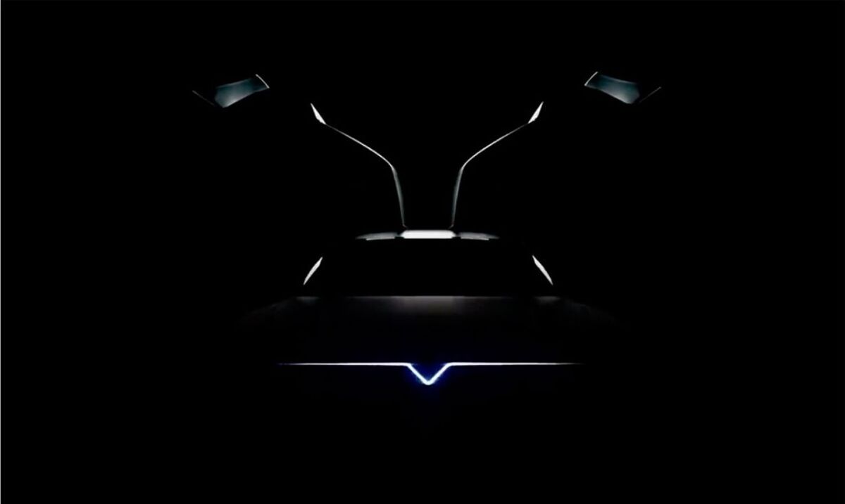 DeLorean regresa con nueva versión eléctrica del DMC-12. / Captura.