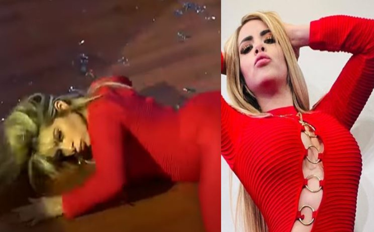 La conductora Ludivinita dejó en claro que el baile es uno de sus talentos.