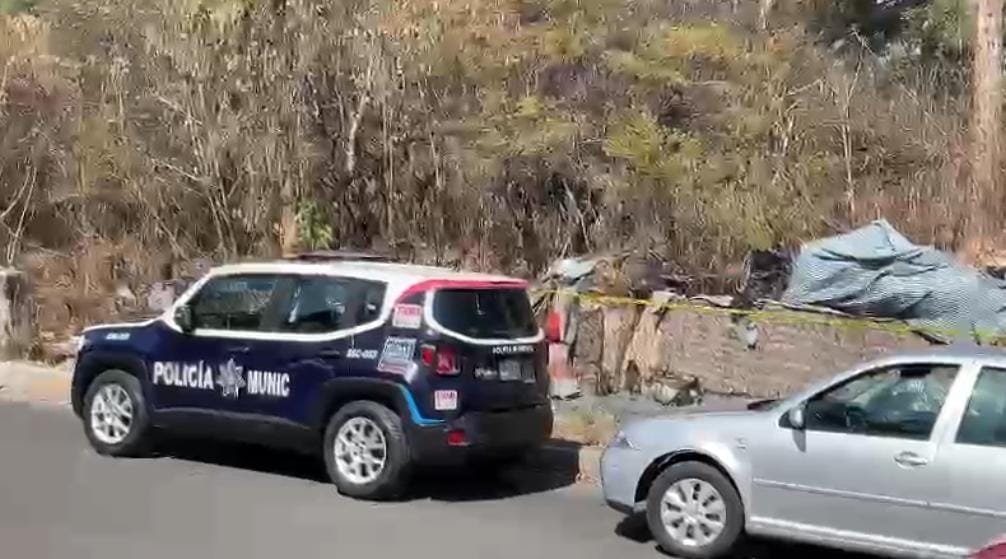Policía Municipal de Puebla acudió al lugar donde fue encontrada la mujer / Especial