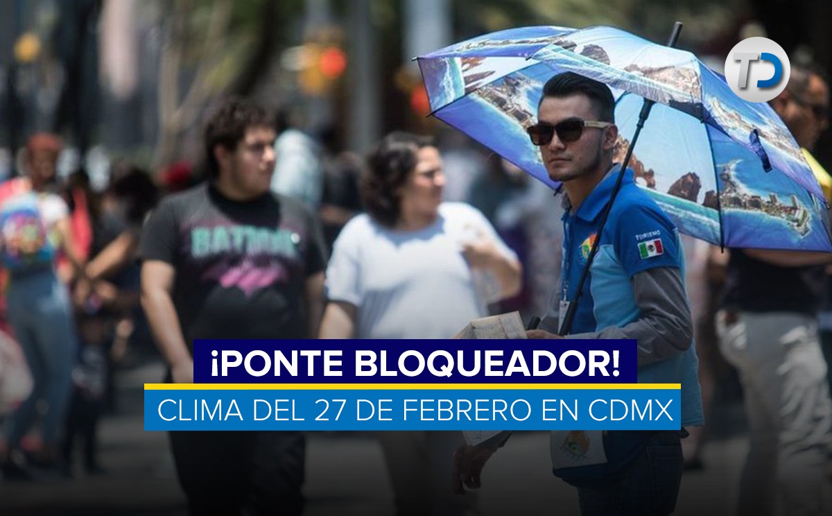 El la CdMx habrá un ambiente cálido con cielo medio nublado/ Archivo