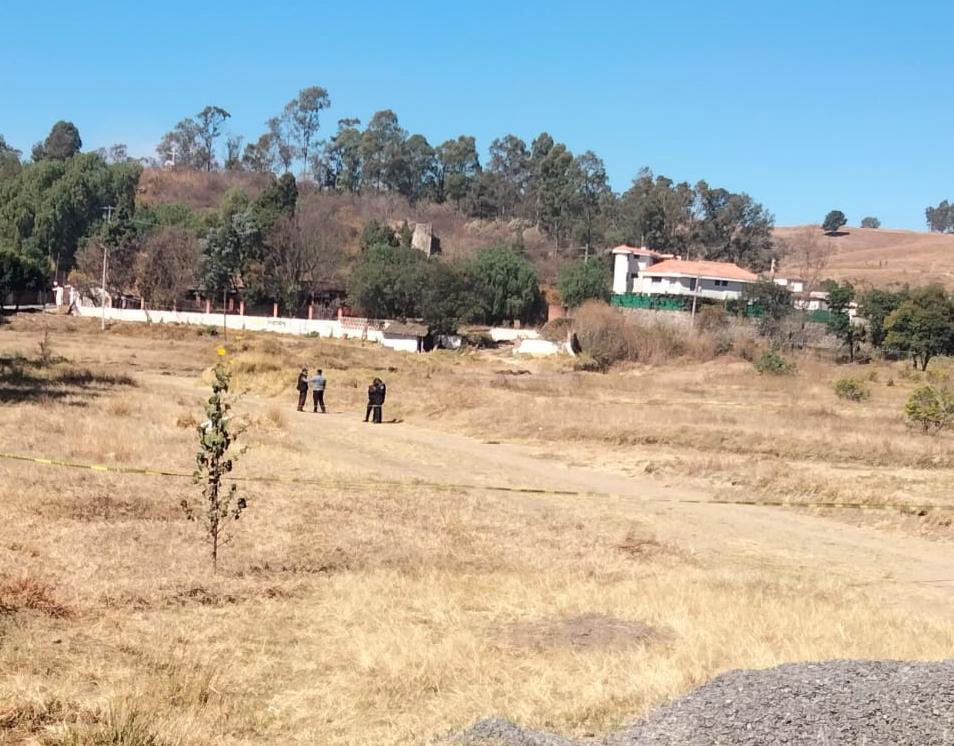 Encuentran cadáver en terrenos de San Pedro Cholula / Jesús Zavala