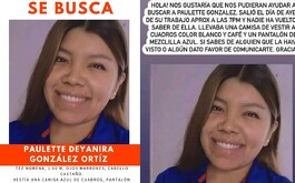 Buscan a joven que desapareció al salir de su trabajo en Torreón