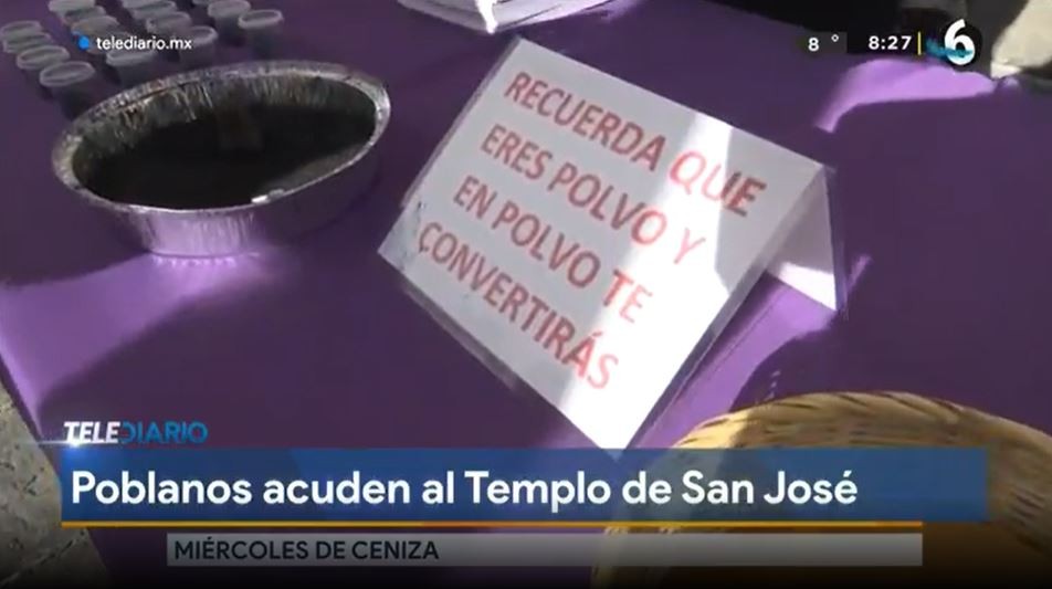 Imposición de ceniza 2022 / Telediario