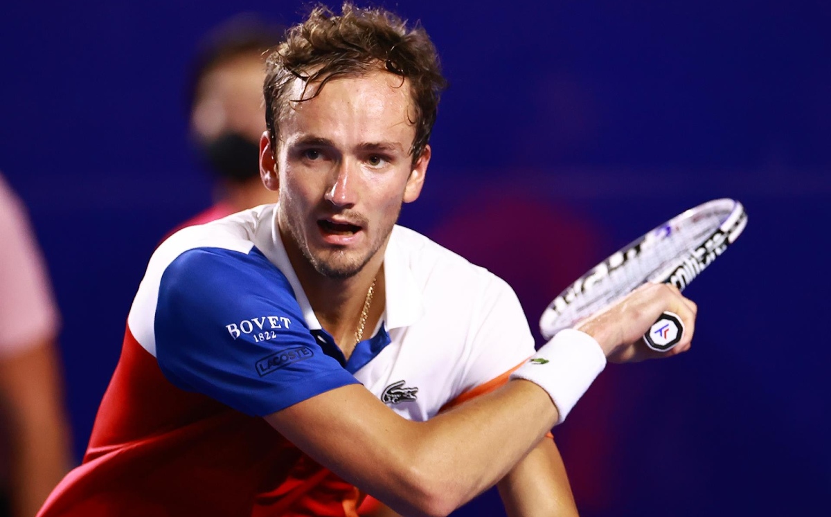 Daniil Medvedev vendrá en un par de semanas a la Ciudad de México