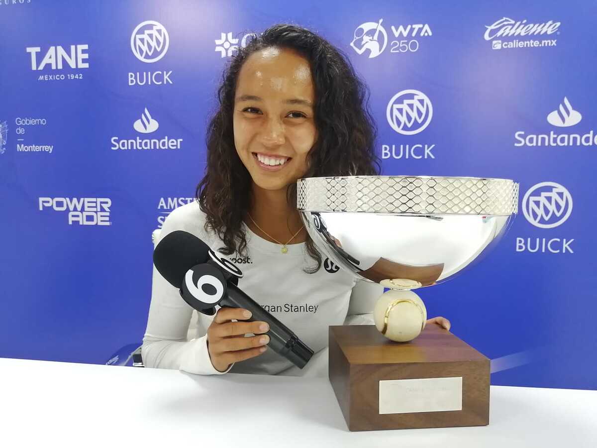 Leylah Fernández, bicampeona del Abierto GNP Seguros de Monterrey / Daniel Santillán