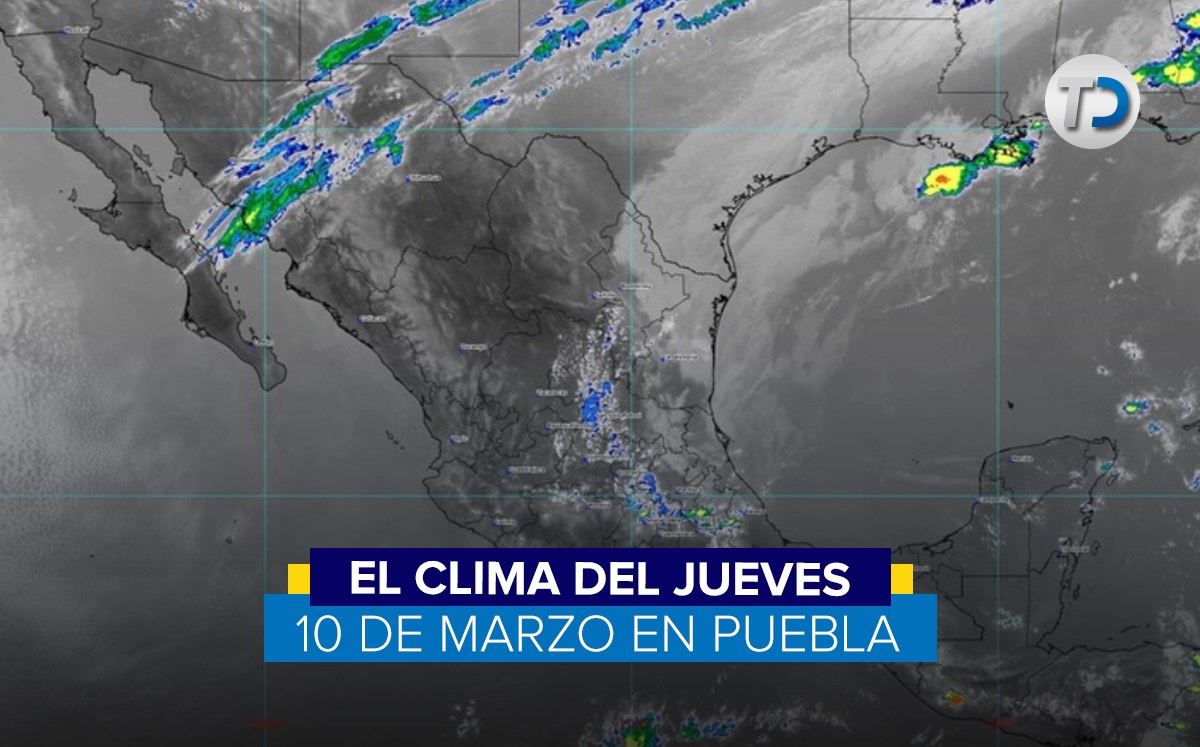 Pronóstico del tiempo del jueves 10 de marzo / SMN.