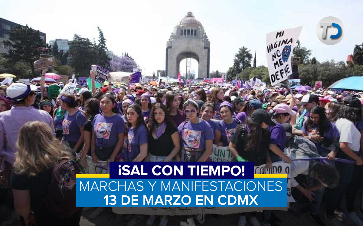 Este 13 de marzo se esperan 10 concentración en la Ciudad de México durante el día/ Archivo