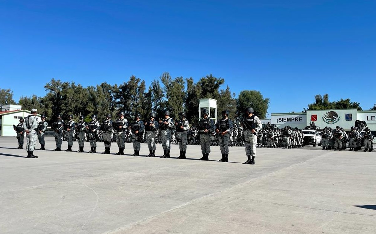 Actualmente existen tres mil 300 efectivos del Ejército Mexicano y de la Guardia Nacional | Especial