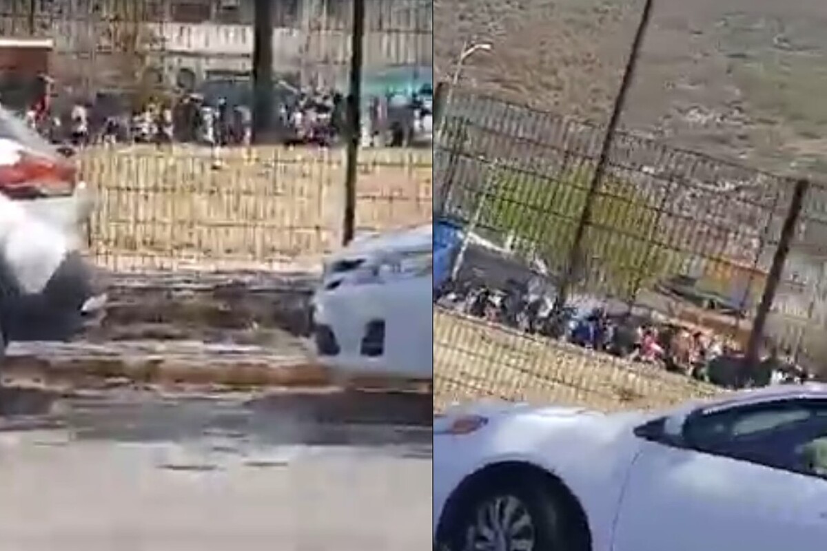 Riña en cancha de fútbol / Vianca Treviño