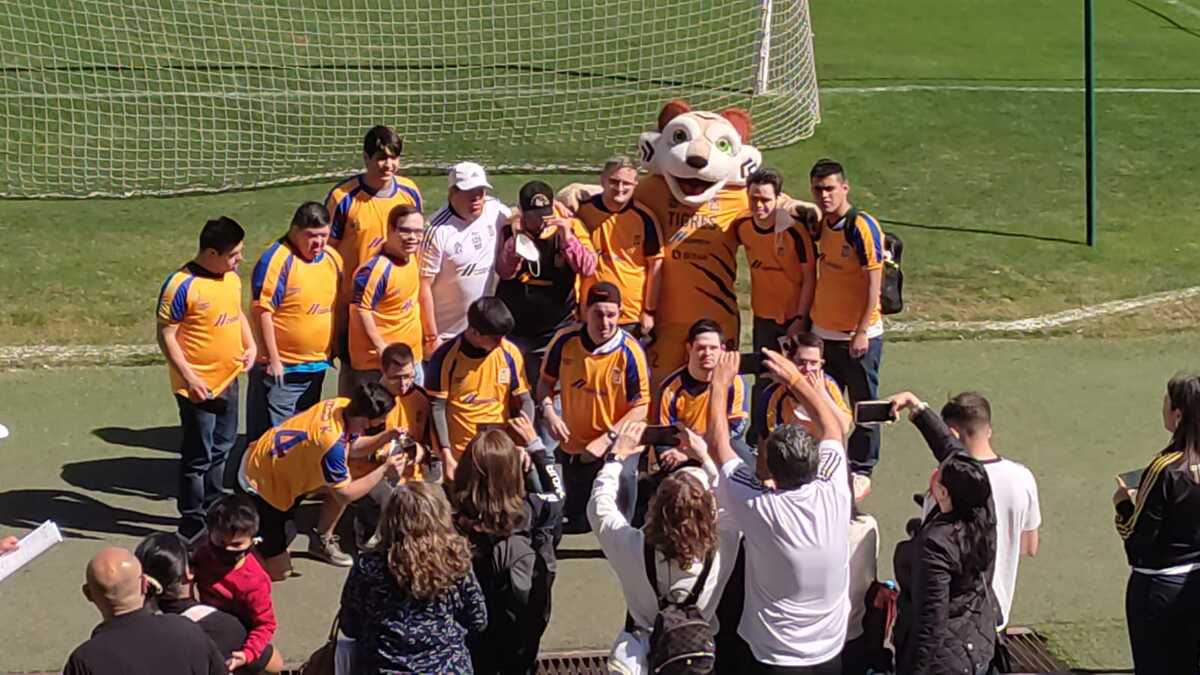Tigres apadrinará al equipo Tigres Unido de jóvenes con capacidades diferentes / Roberto Flores