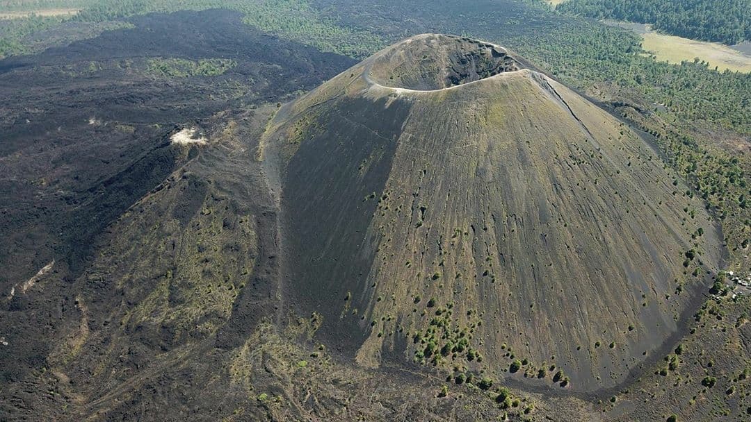 El volcán Paricutín en Michoacán. | Archivo