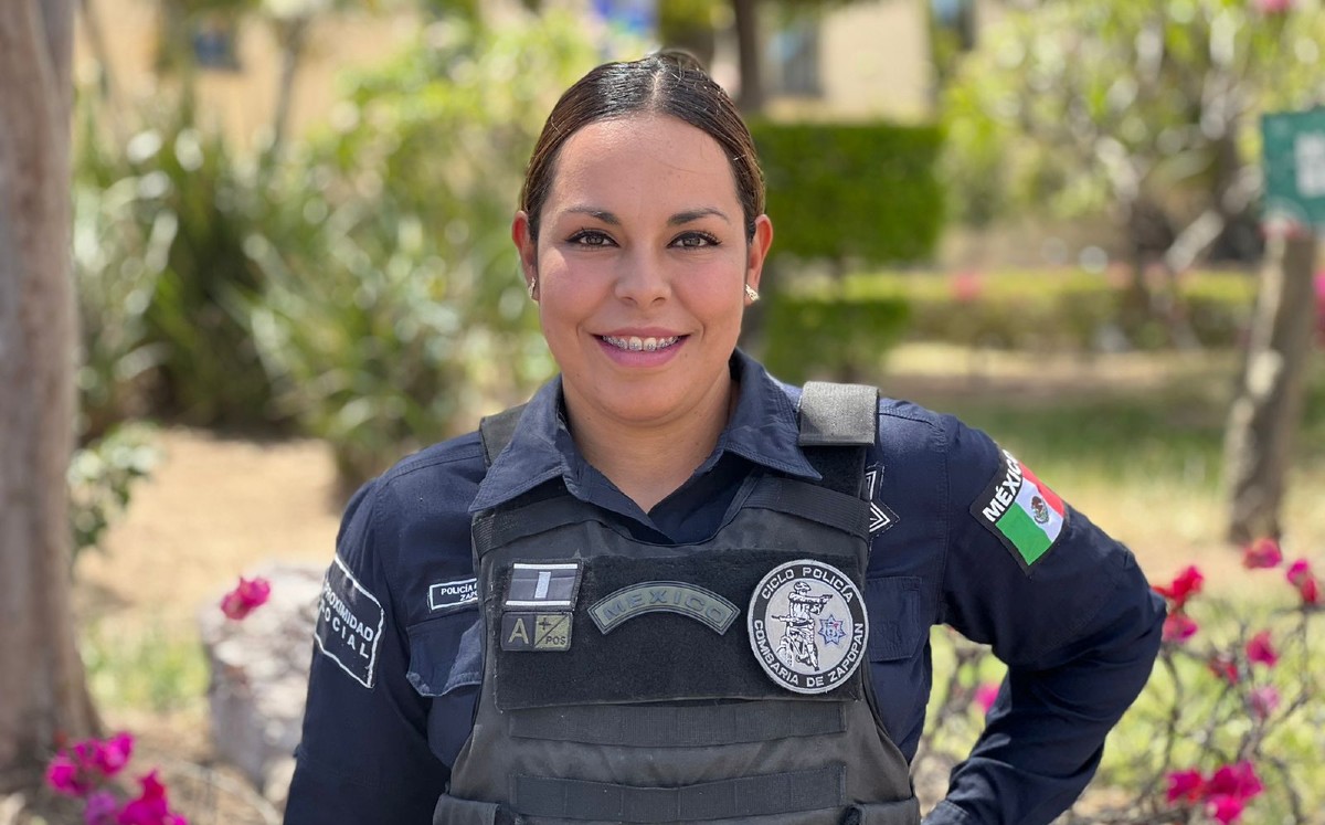 María Alina Gómez, ciclo policía de Zapopan / Comunidad