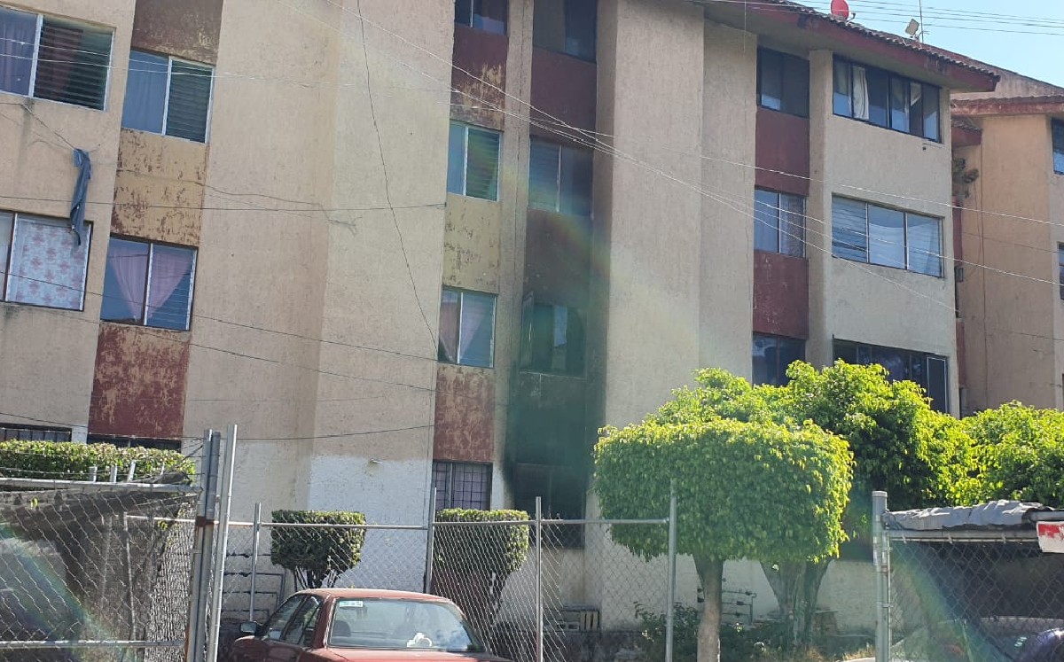 Departamento incendiado en Tlaquepaque / Juan Carlos Munguía