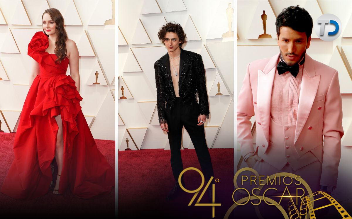 Estas son las celebridades mejor vestidas de los Premios Oscar 2022