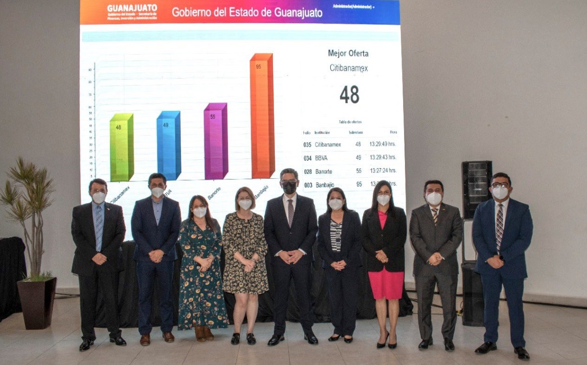 Guanajuato contrata deuda pública por 2 mil millones de pesos
