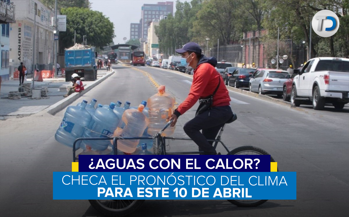 Clima en la Ciudad de México 10 de abril del 2022/ Archivo
