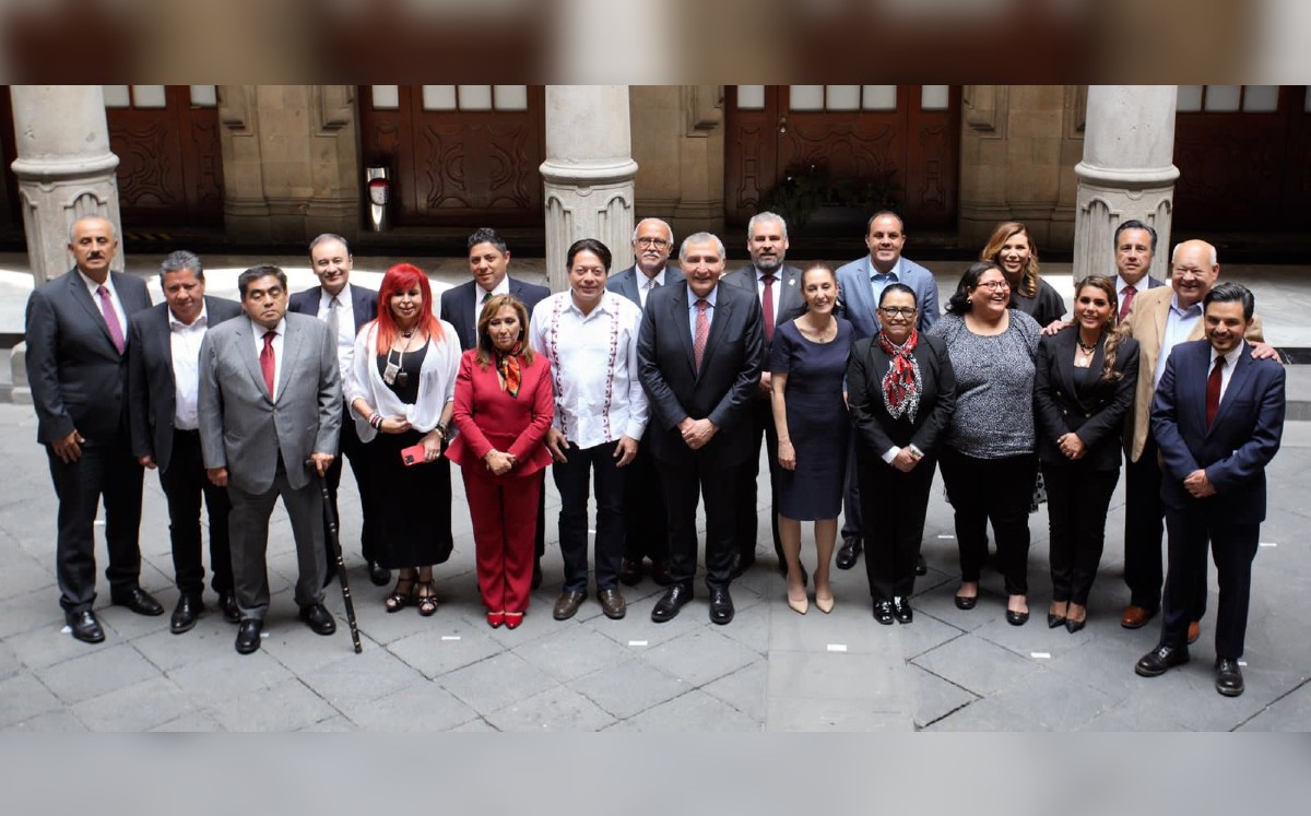 El tema de la reunión no fue revelado / Twitter: @Claudiashein.