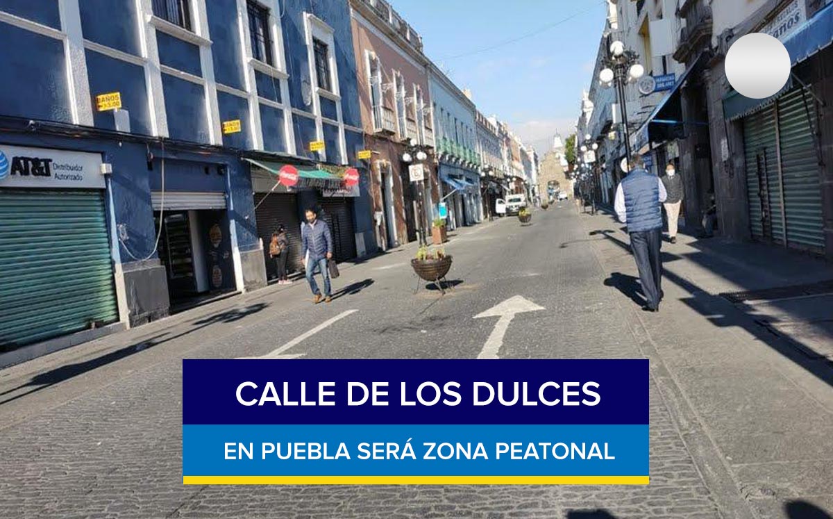 Aspectos de la calle 6 Oriente en Puebla / Angélica Tenahua