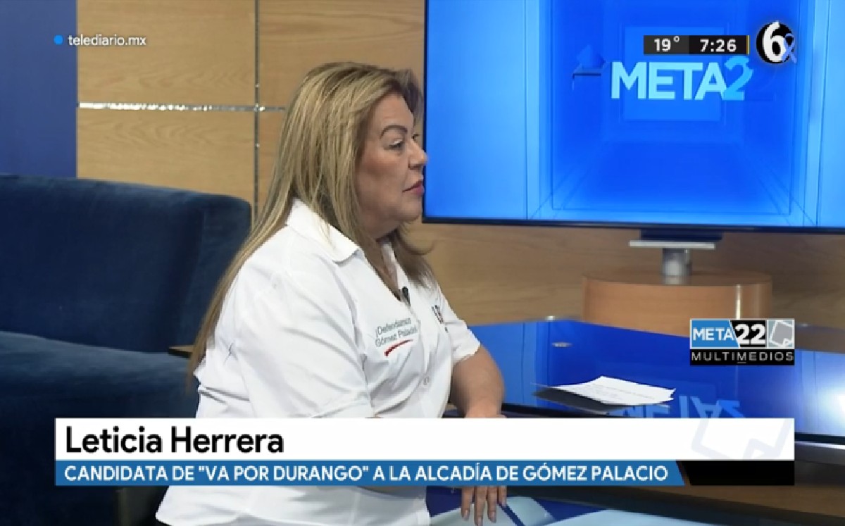 Leticia Herrera inicia campaña política por alcaldía de Gómez Palacio