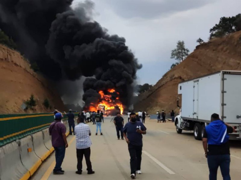 Accidente en autopista México - Puebla / Especial