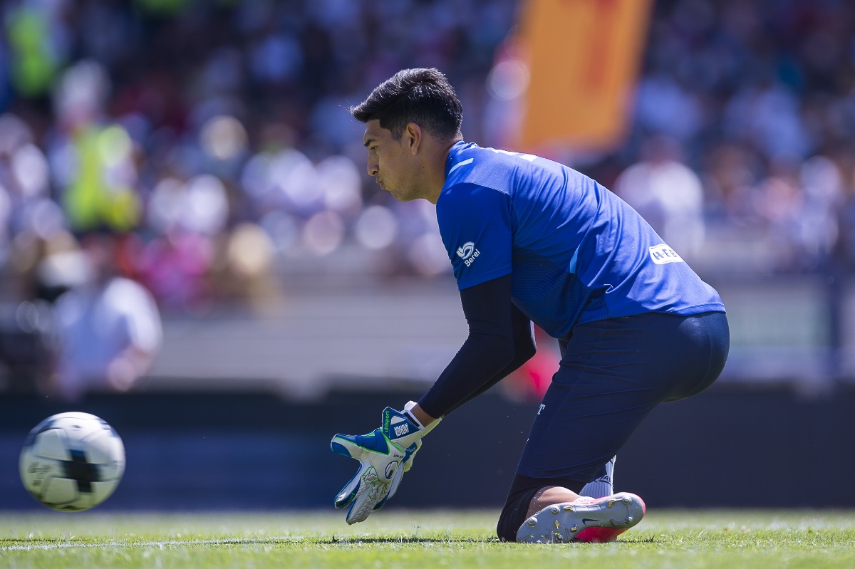 Esteban Andrada, portero de Rayados, previo al duelo ante Pumas / Mexsport