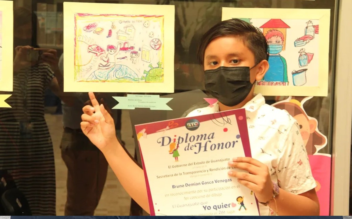 Premian a menores de 6 a 14 años de edad en Guanajuato