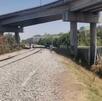 Vías del tren en Infonavit Manuel Rivera Anaya