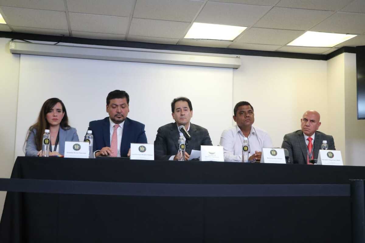Rueda de prensa por caso Debanhi Escobar. / Leonel Rocha