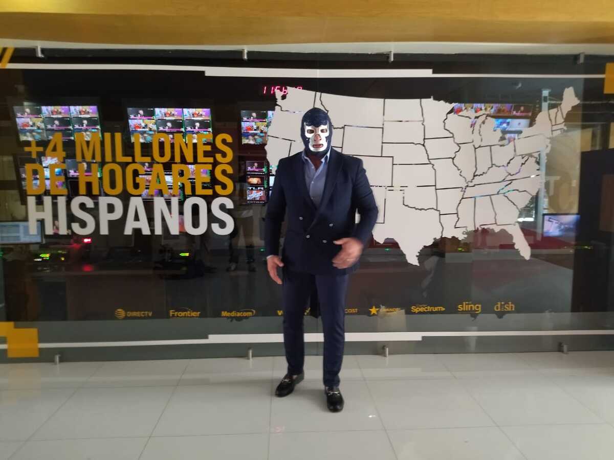 Blue Demon Jr, luchador profesional / Martha Cedillo