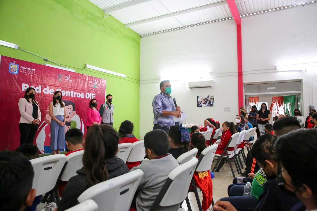 Festejo infantil en Guadalupe. / Cortesía
