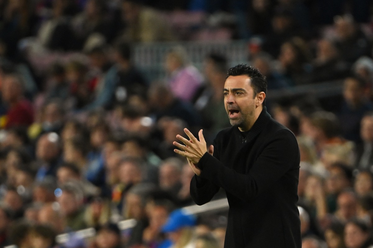 Xavi Hernández, entrenador del FC Barcelona / Agencia AFP