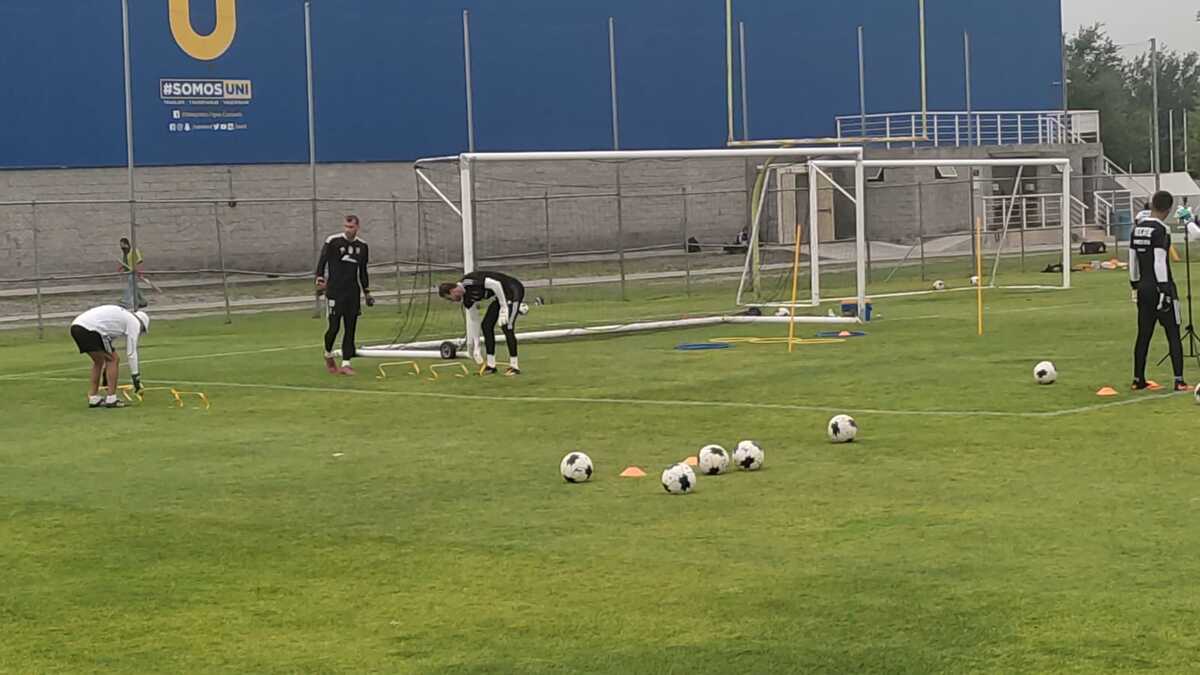Entrenamiento de Tigres de este miércoles por la mañana / Roberto Flores