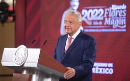 AMLO en La Mañanera 4 de mayo 2022.