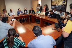Telediario Media Proponen mesas de trabajo para informar objetivamente sobre la instalación de la empresa 