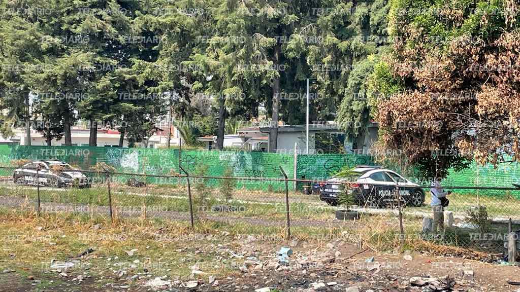 Policías municipales acudieron al lugar del reporte / Jesús Zavala