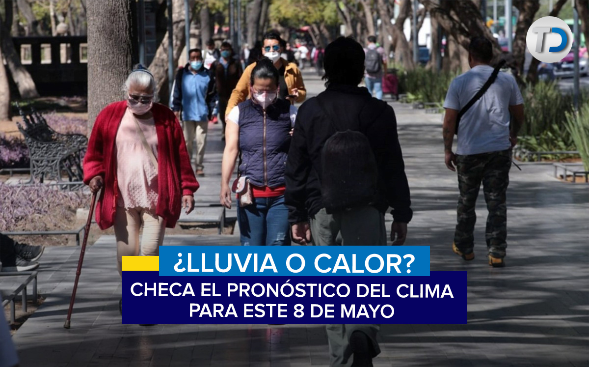 El clima en la Ciudad de México hoy 8 de mayo de 2022/ Archivo