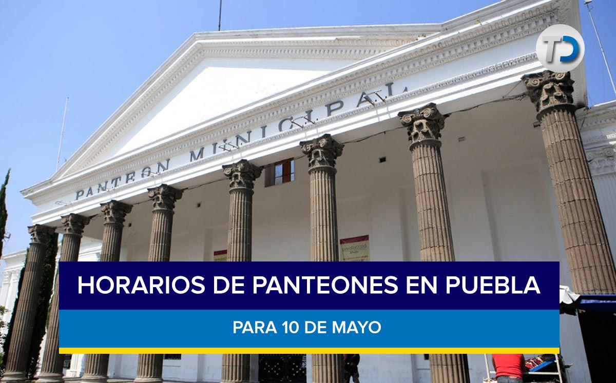 Vista externa del Panteón Municipal de Puebla / Andrés Lobato