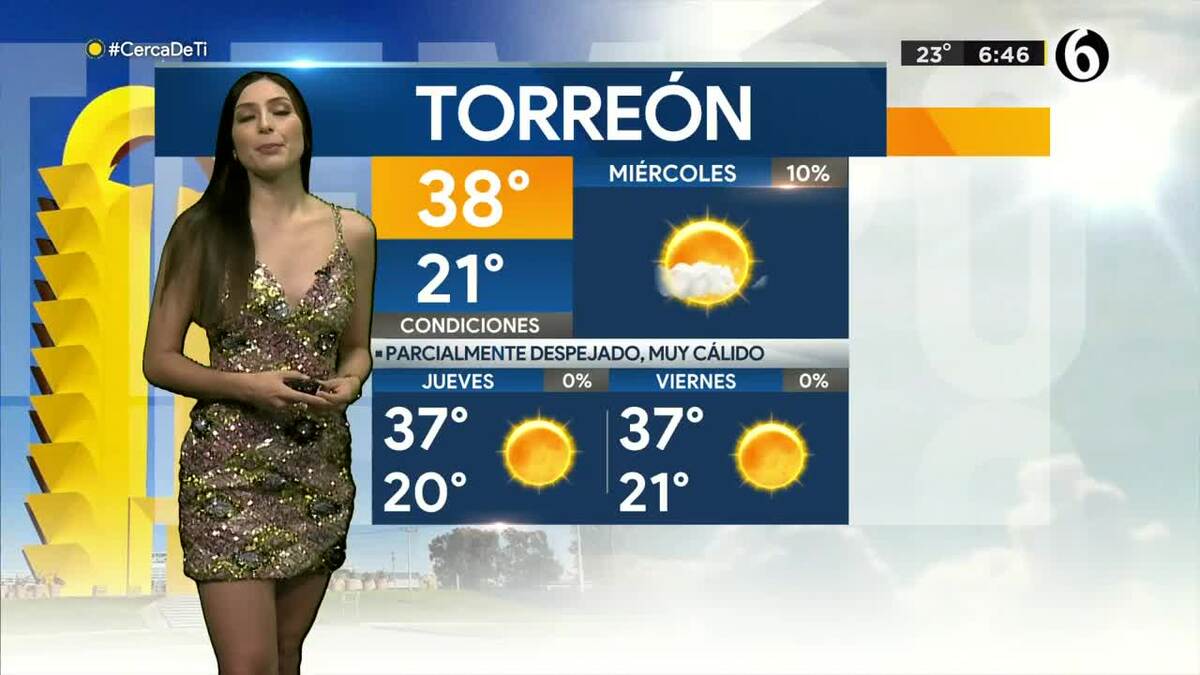 Pronóstico del tiempo para Laguna, con Diana Sánchez - 10 de mayo de 2022 Pronóstico del tiempo para Laguna, con Diana Sánchez - 10 de mayo de 2022