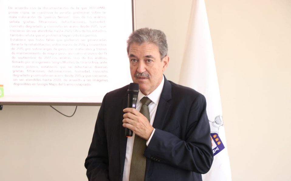 Hernán Villarreal Rodríguez, secretario de Movilidad y Accesibilidad del gobierno de NL. / Raúl Palacios