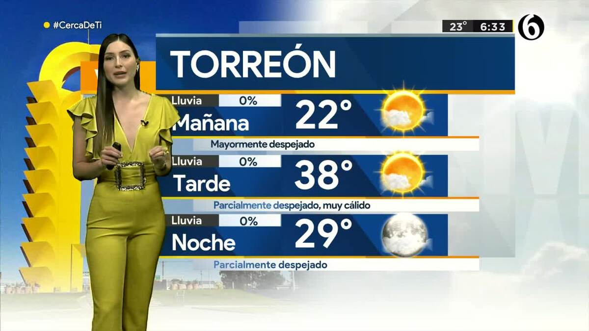 Pronóstico del tiempo para Laguna, con Diana Sánchez - 13 de mayo de 2022 Pronóstico del tiempo para Laguna, con Diana Sánchez - 13 de mayo de 2022