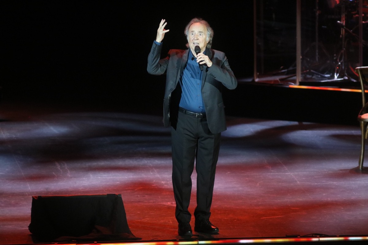 Joan Manuel Serrat en concierto en Monterrey. / Leonel Rocha