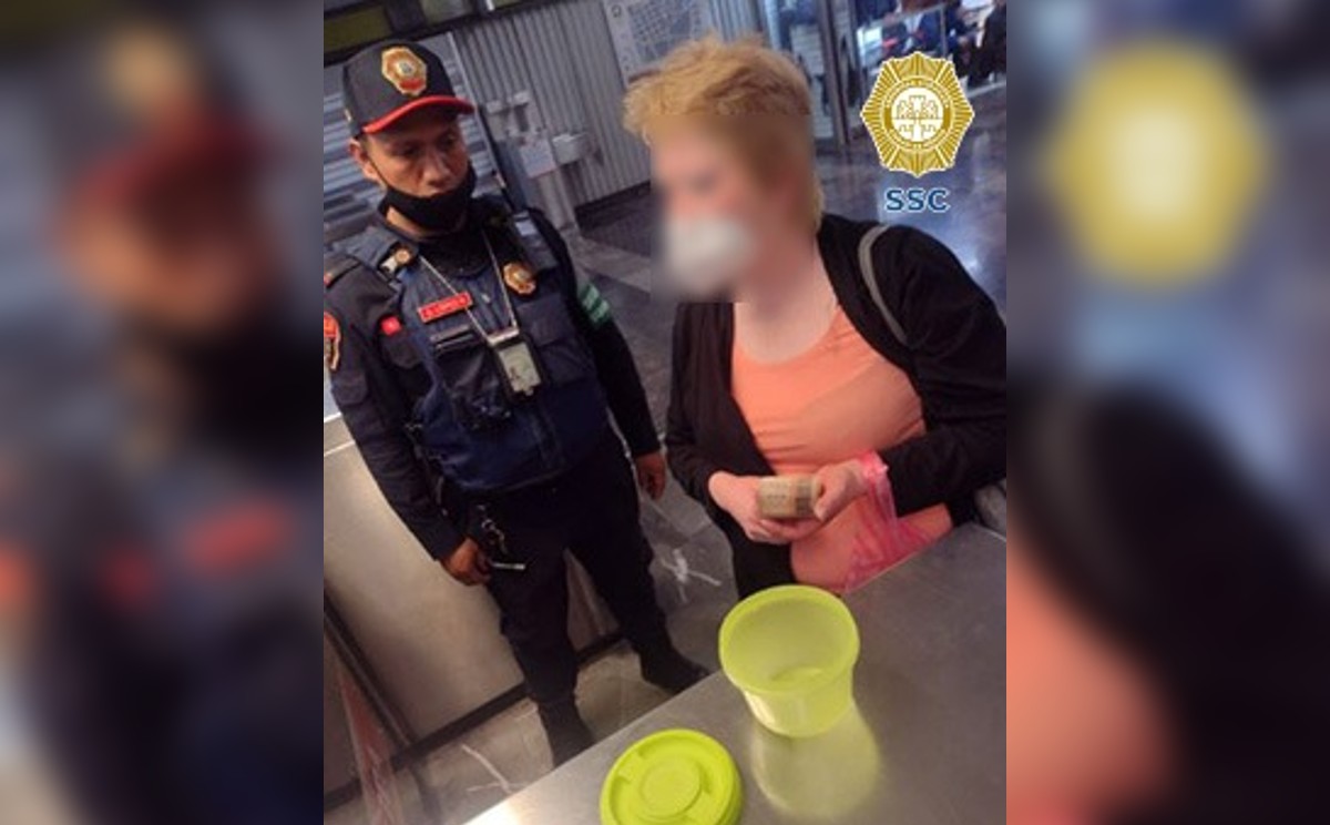 Mujer perdió en el Metro Hospital Juárez un tupper con 6 mil pesos/ @SSC_Cdmx
