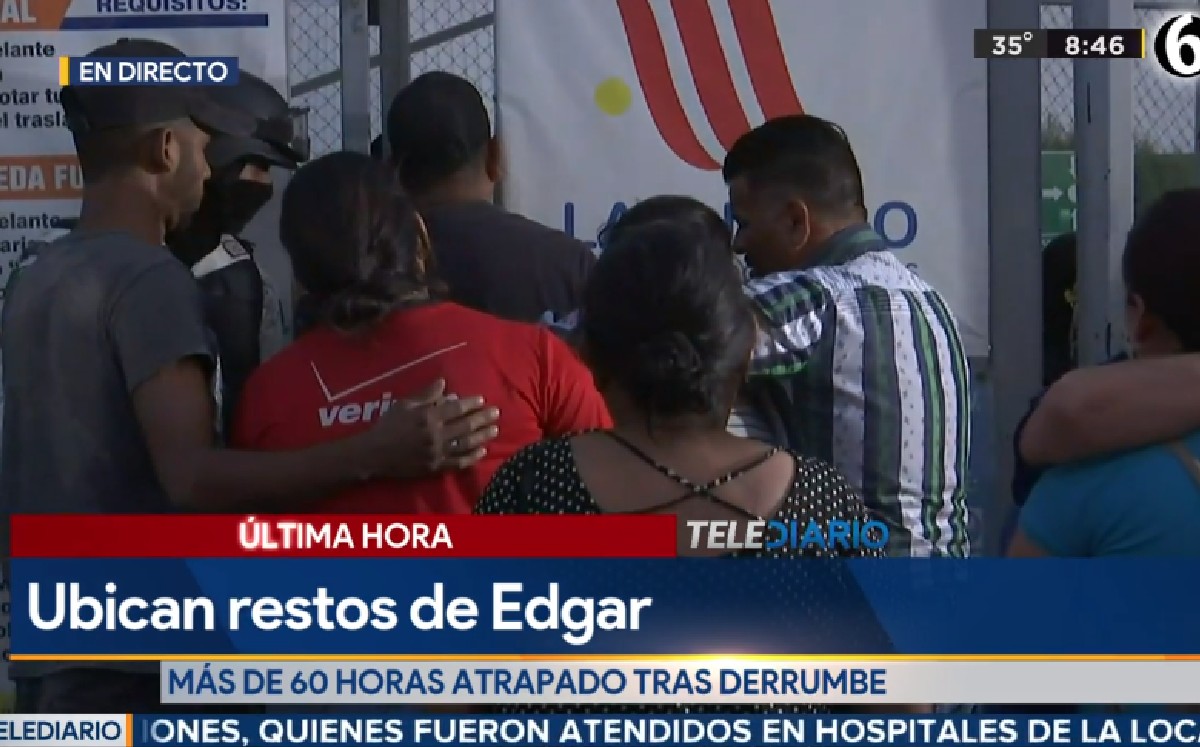 Familiares de Edgar ingresan a empresa para ver su cuerpo