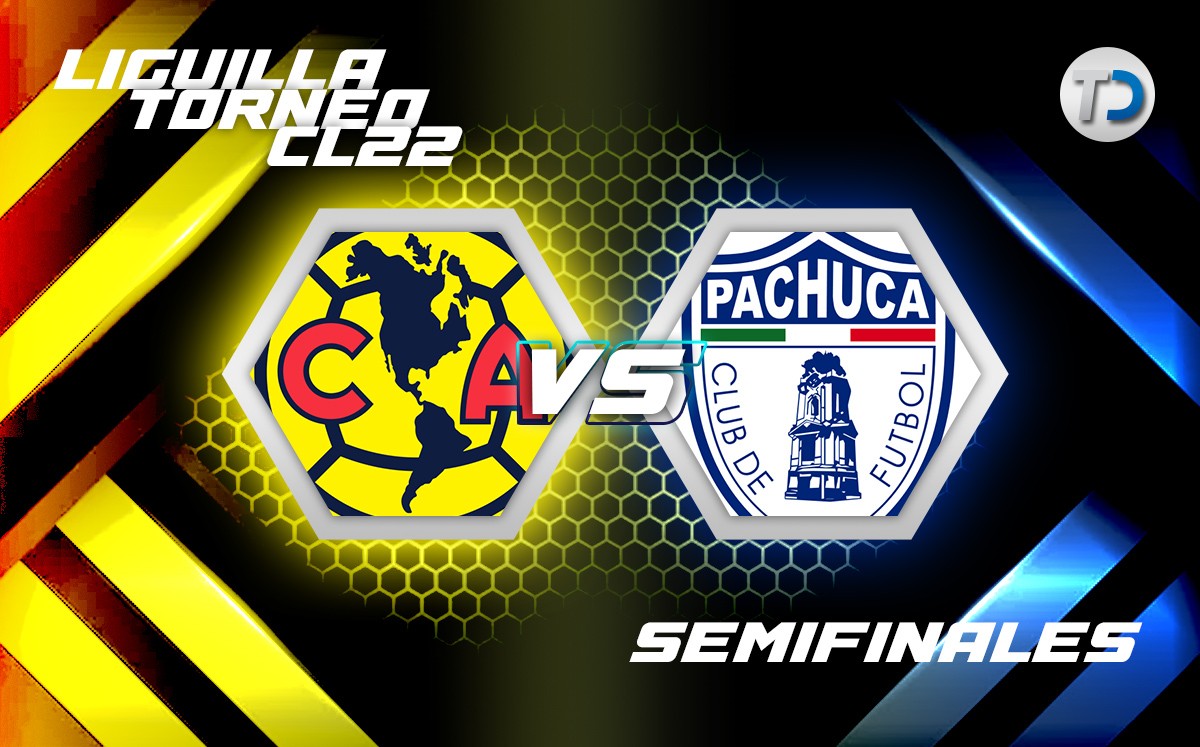 América vs Pachuca partido EN VIVO Semifinal de ida Clausura 2022