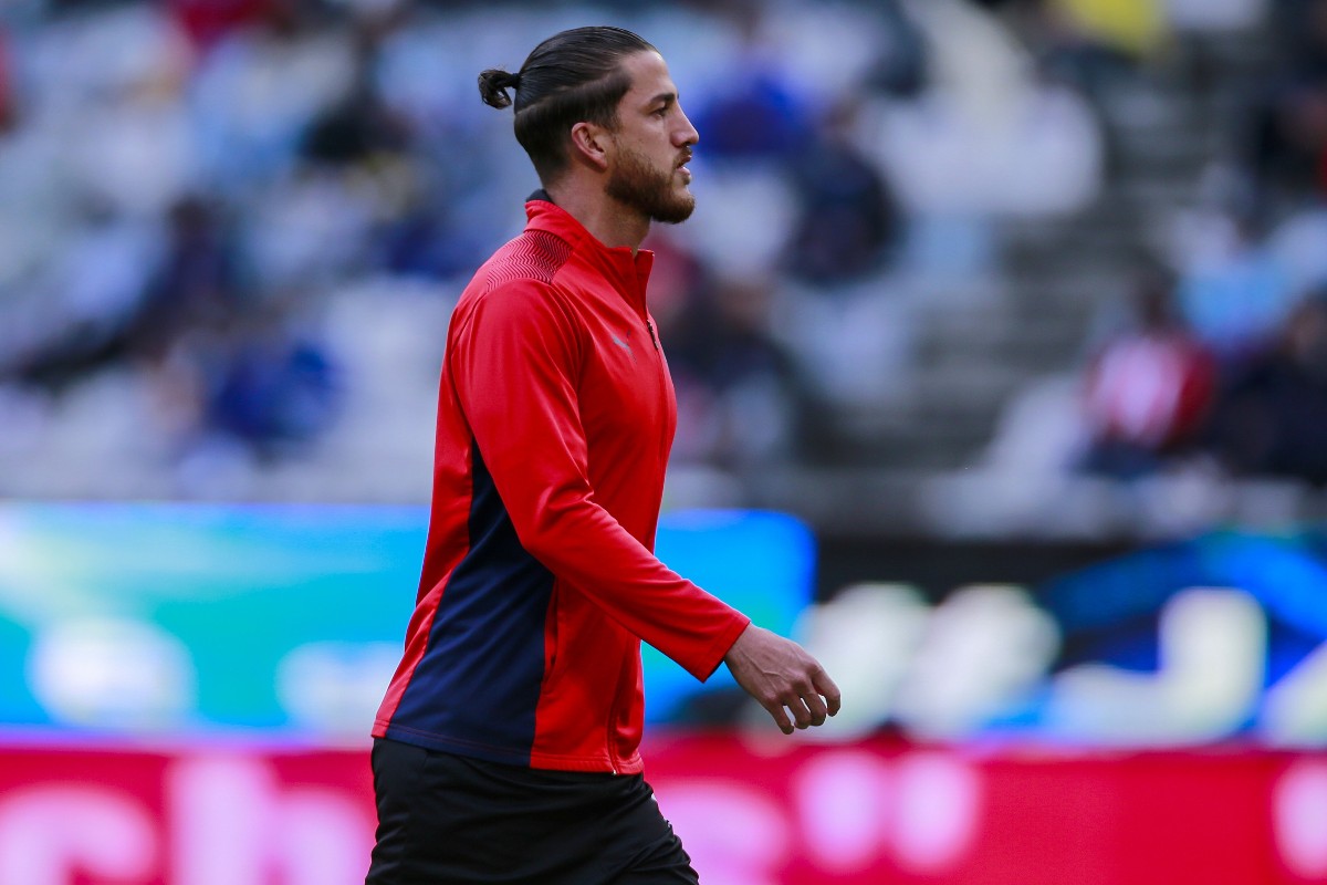 Hiram Mier con Chivas / MexSport