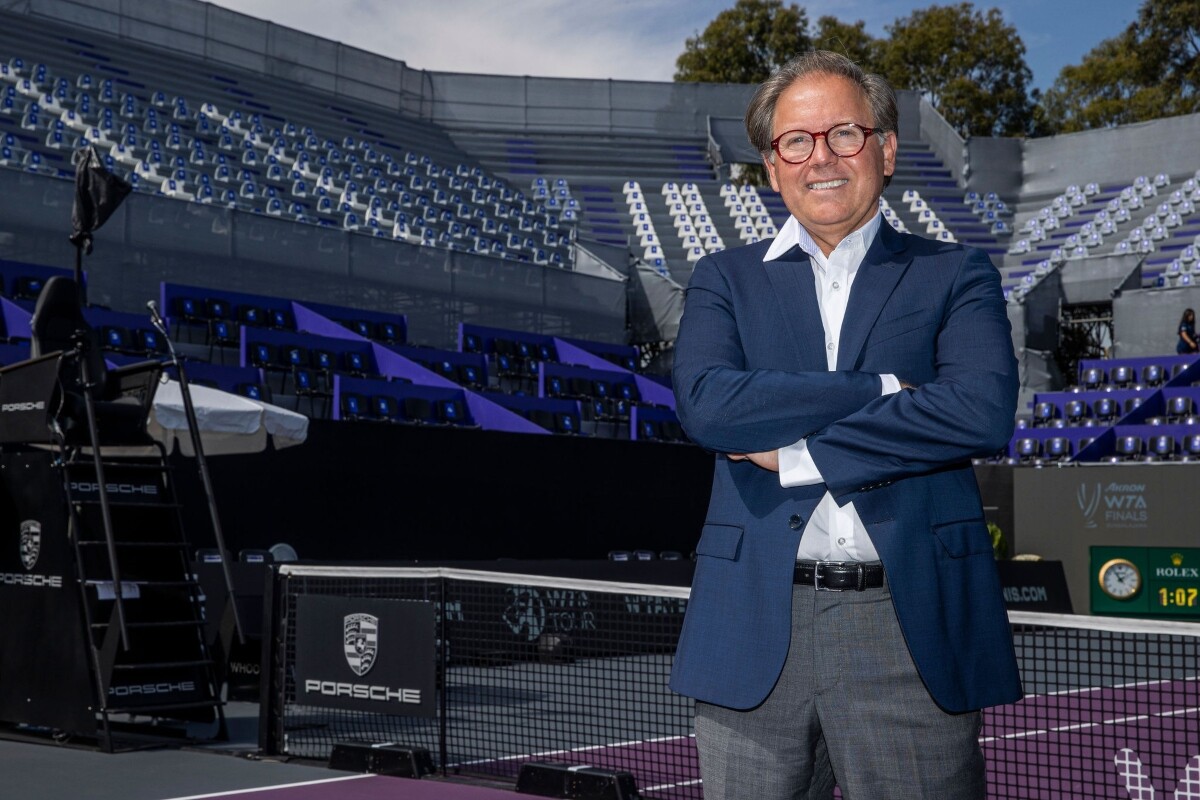 El director del torneo de tenis en Guadalajara de la WTA, Gustavo Santoscoy / Daniel Santillán