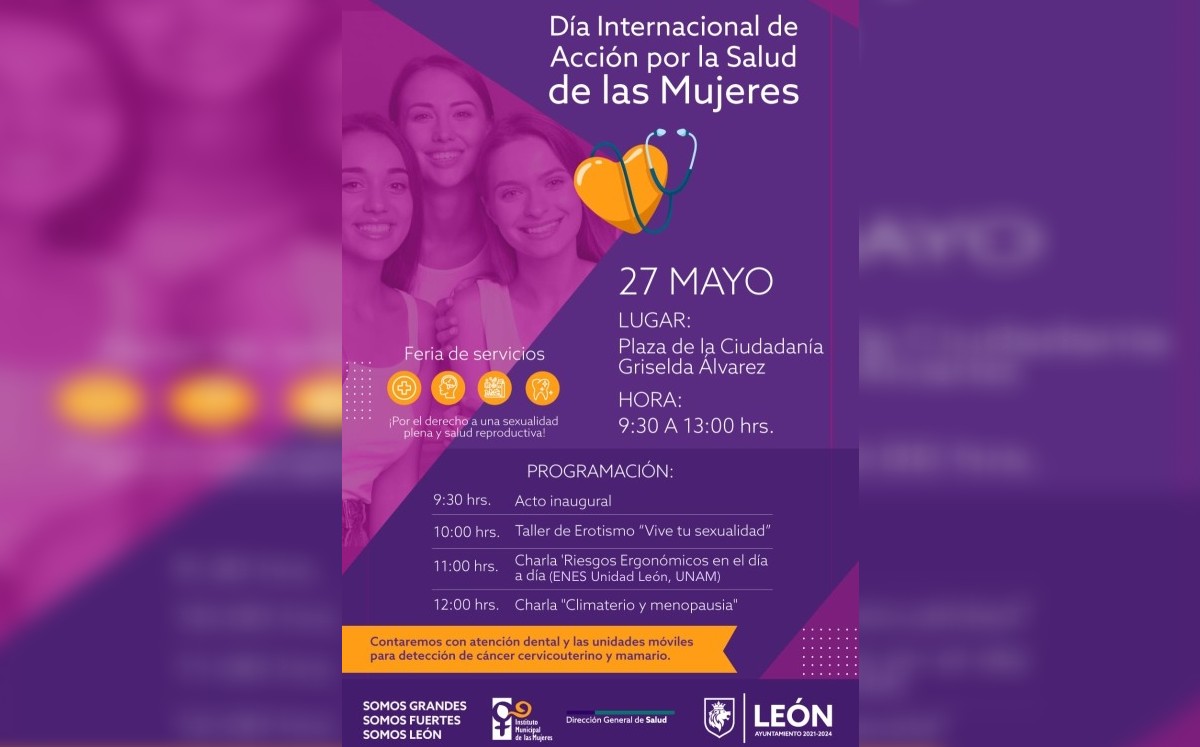 Conmemoran en León el día Internacional de Acción por la salud de las mujeres