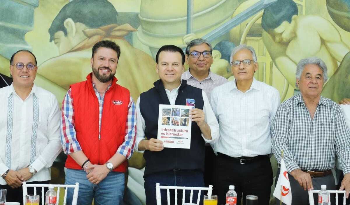 Coinciden constructores de la CMIC con proyecto de Esteban Villegas