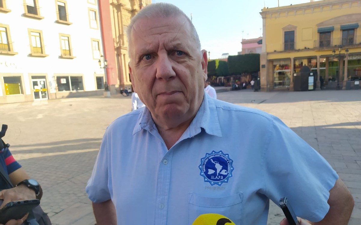 Robert Thomas, presidente de los Juegos Latinoamericanos de Policías y Bomberos