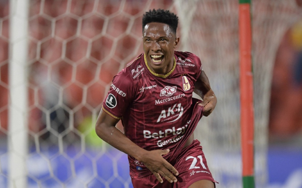 Andrés Ibargüen y el Tolima están en octavos de final de Libertadores | Foto: Especial